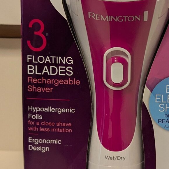Remington Pink Rechargeable Shaver New - Picture 6 of 7